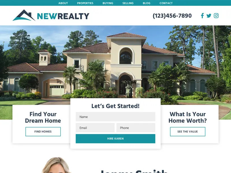 Marketing Fire Real Estate Template 2